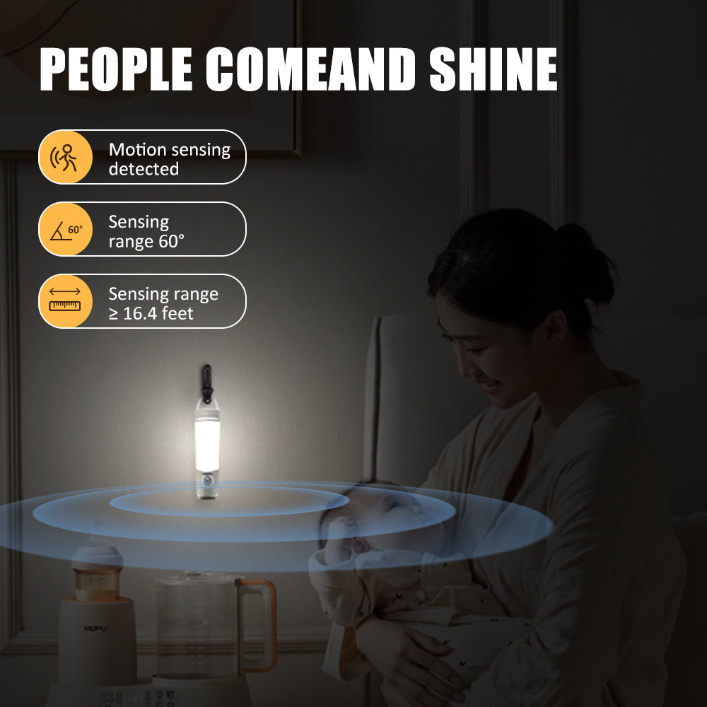 Motion Sensor Control Night Light With Flashlight Sensor