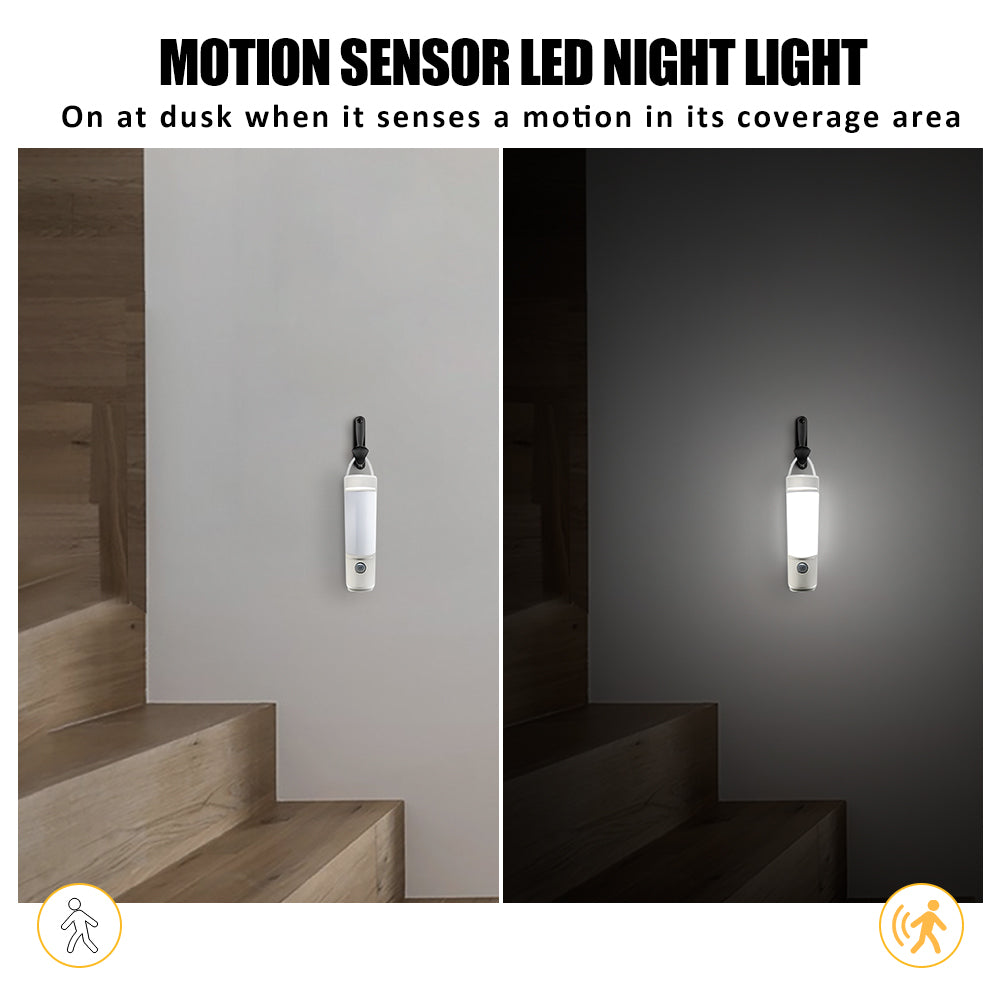 Motion Sensor Control Night Light With Flashlight Sensor
