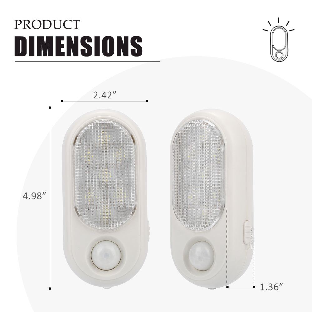 PIR LED Night Light Motion Sensor Control
