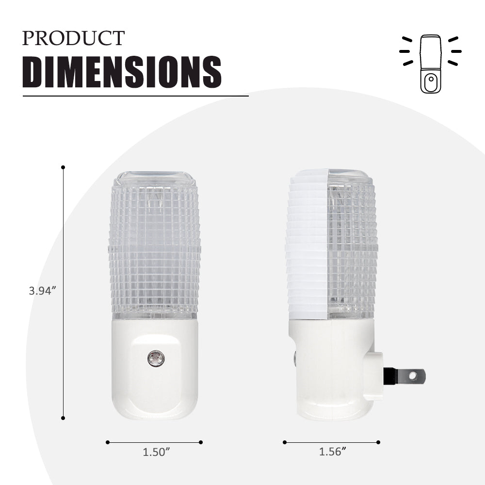 Emotionlite Plug in Night Light Neutral White LED Night Light