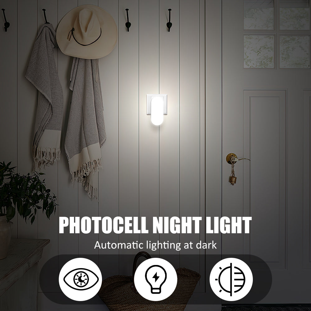 Photocell Control Plug-in Night Light