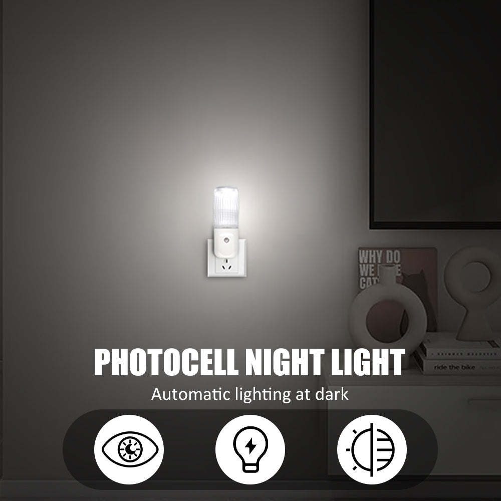Emotionlite Plug in Night Light Neutral White LED Night Light