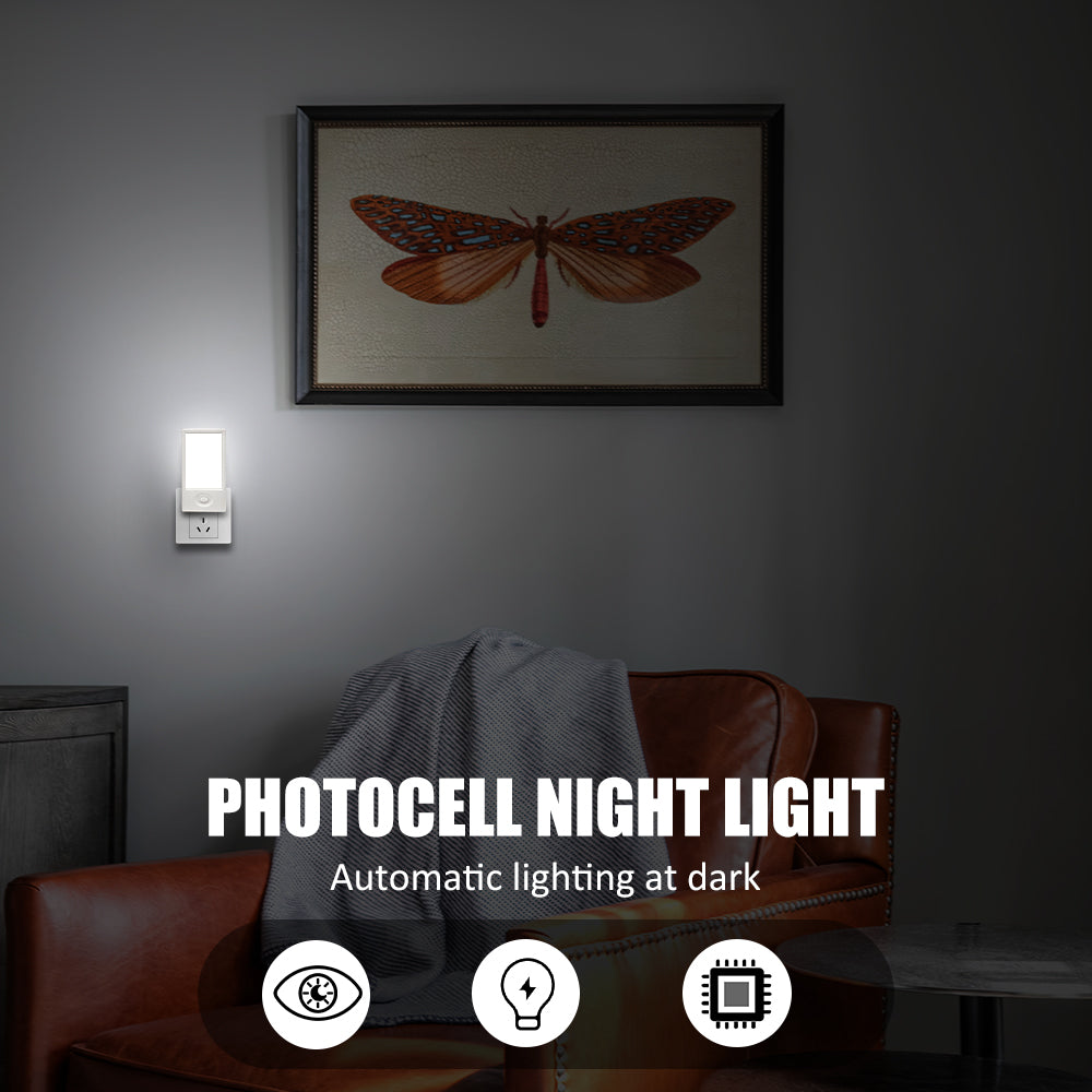 Photocell Control Landscape Painting Night Light