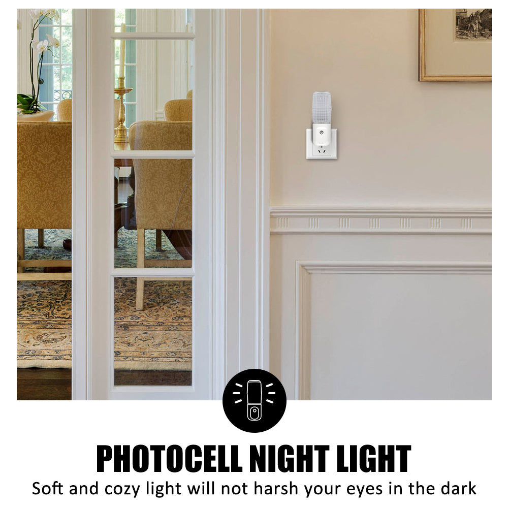 Emotionlite Plug in Night Light Neutral White LED Night Light
