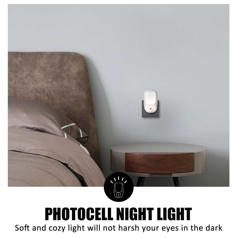 Five Color Changing Photocell Night Light