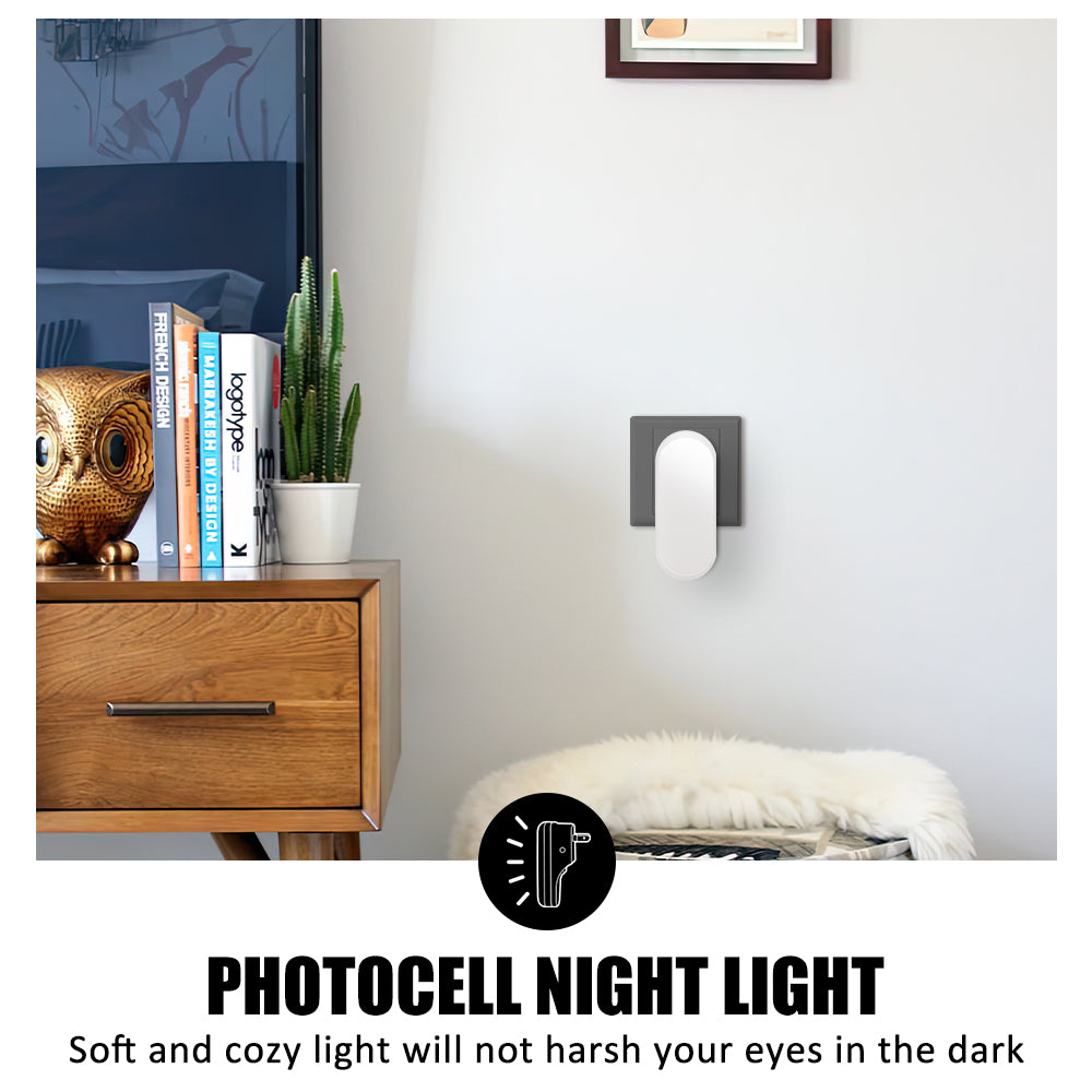 Photocell Control Plug-in Night Light