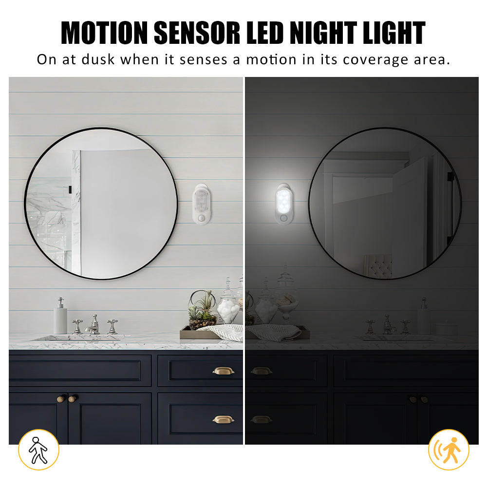 PIR LED Night Light Motion Sensor Control
