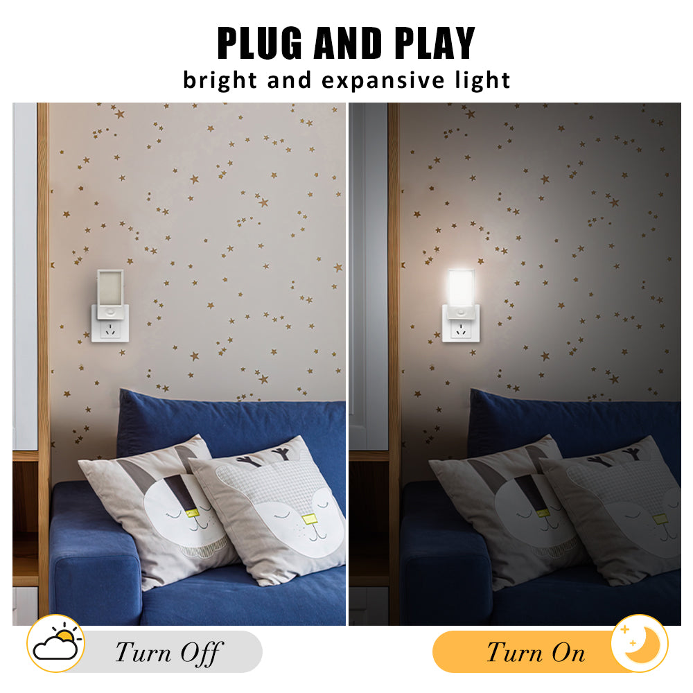 Photocell Control Landscape Painting Night Light