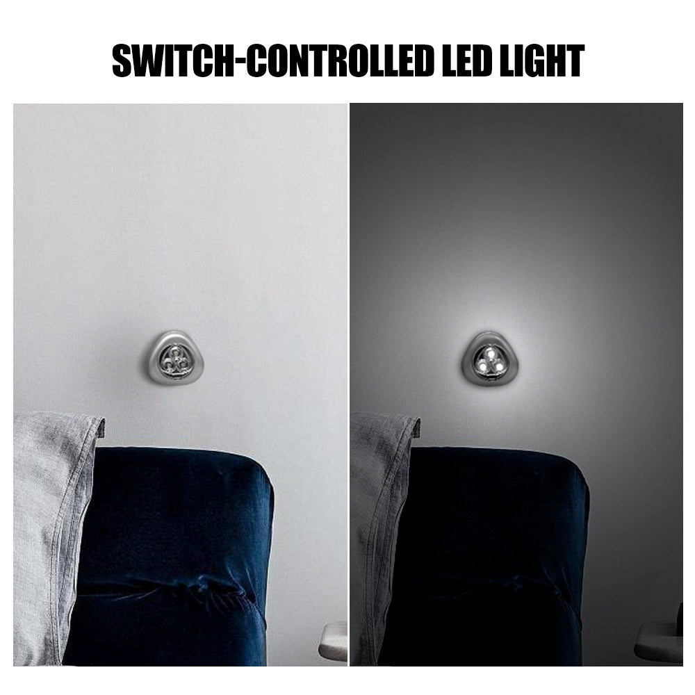 Switch Control Photocell Wireless Stick-On Portable Night Light