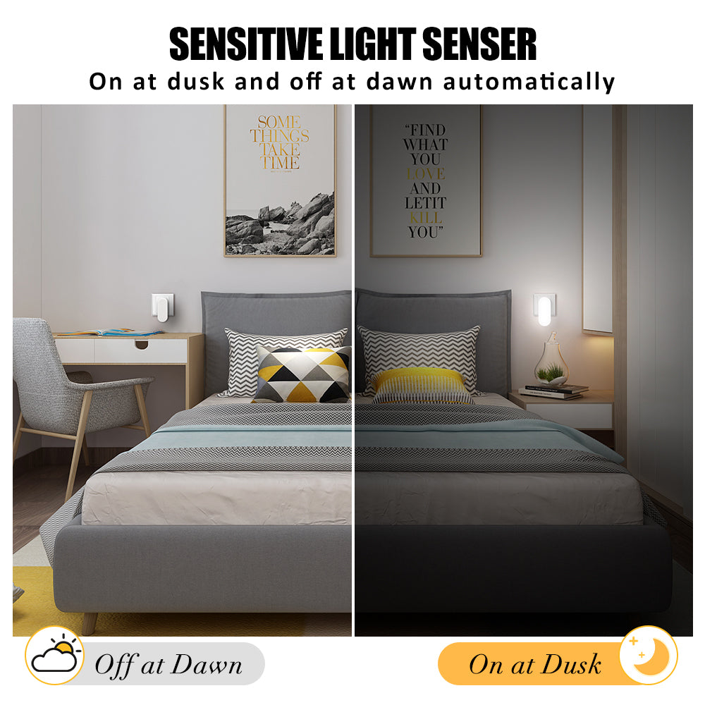 Photocell Control Plug-in Night Light
