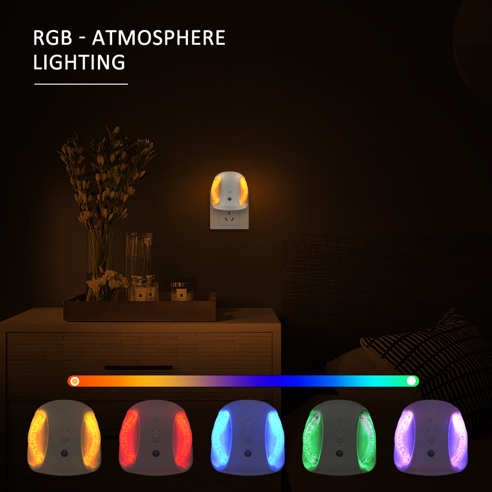 Bubble Optical Fiber Photocell Night Light