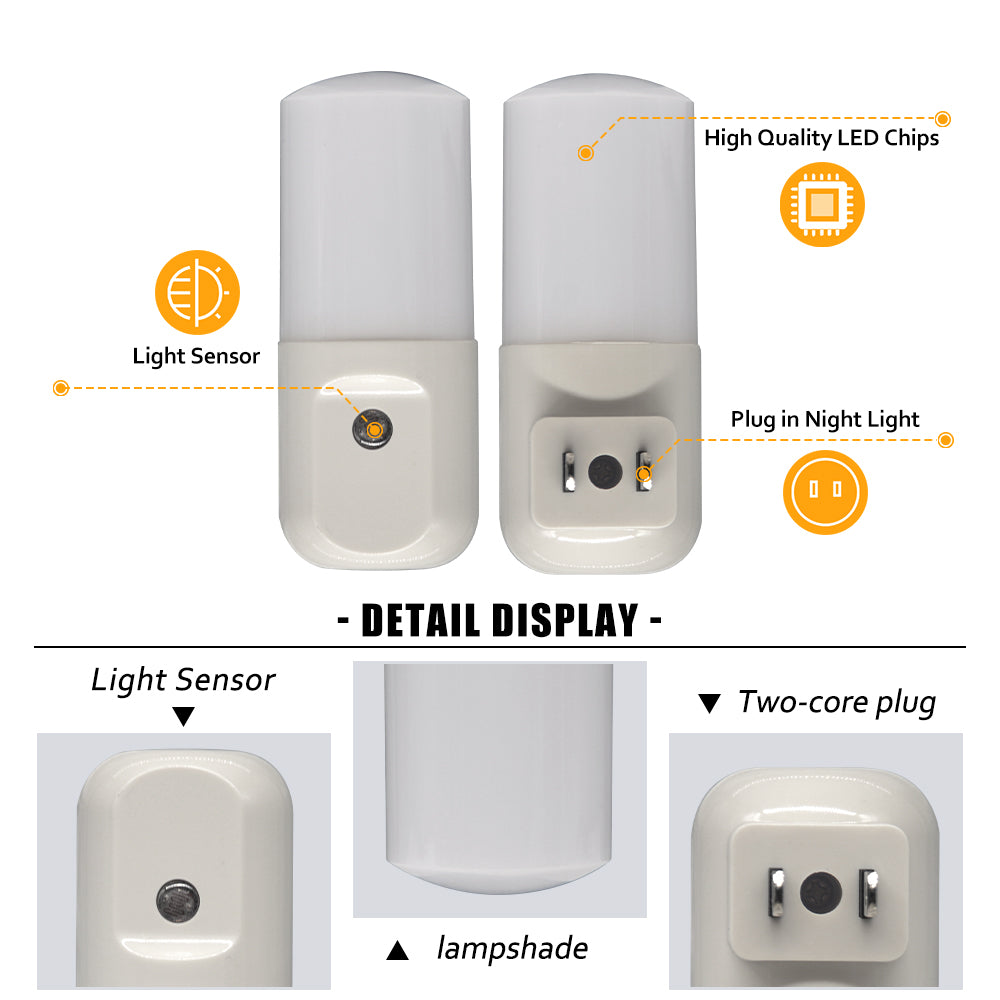 Sensitive Light Sensor LED Night Light