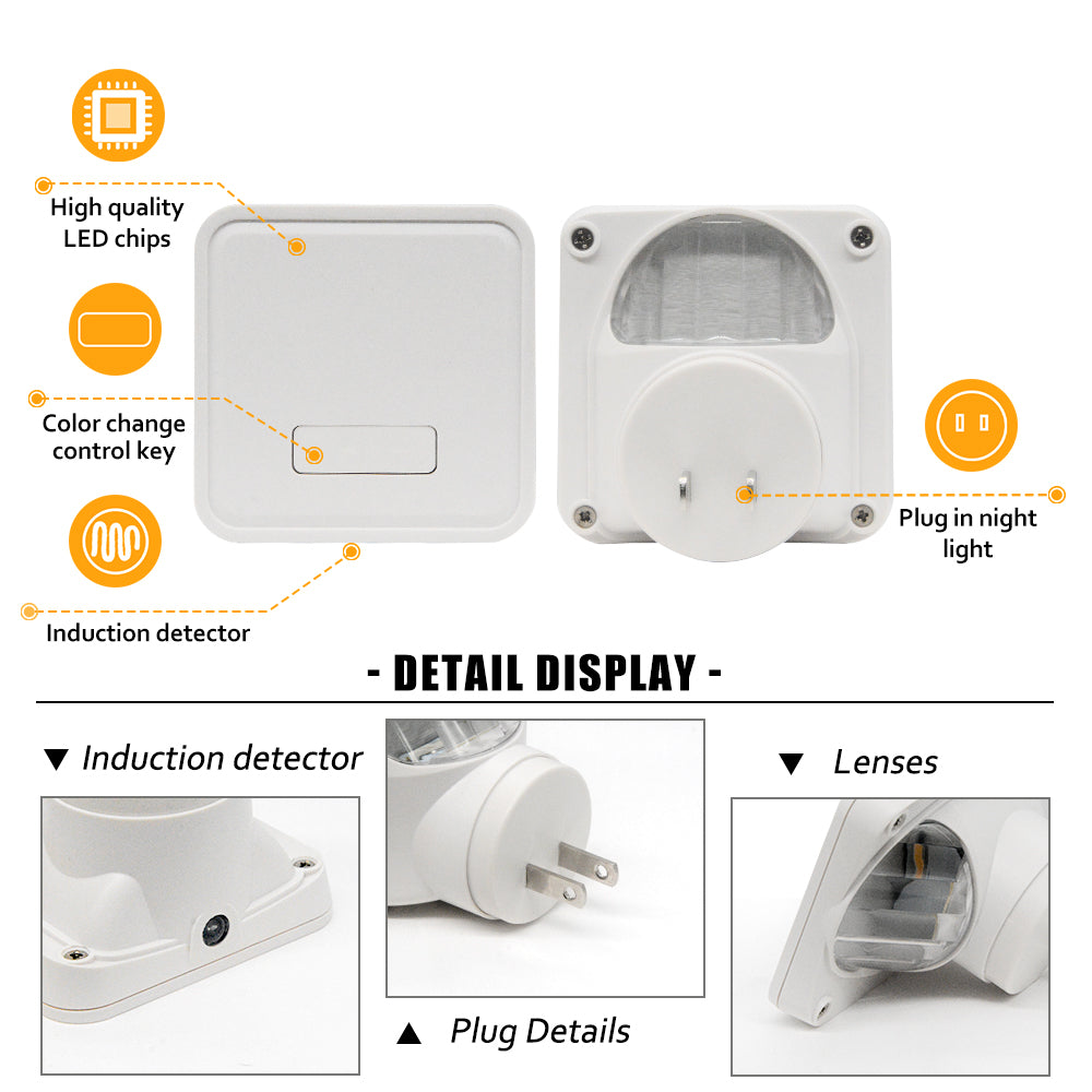 LED Projector Lamp Motion sensor Control Night Light
