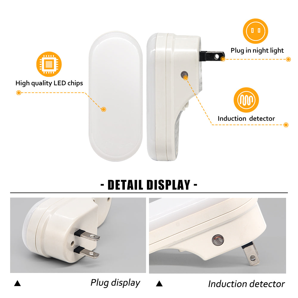 Photocell Control Plug-in Night Light