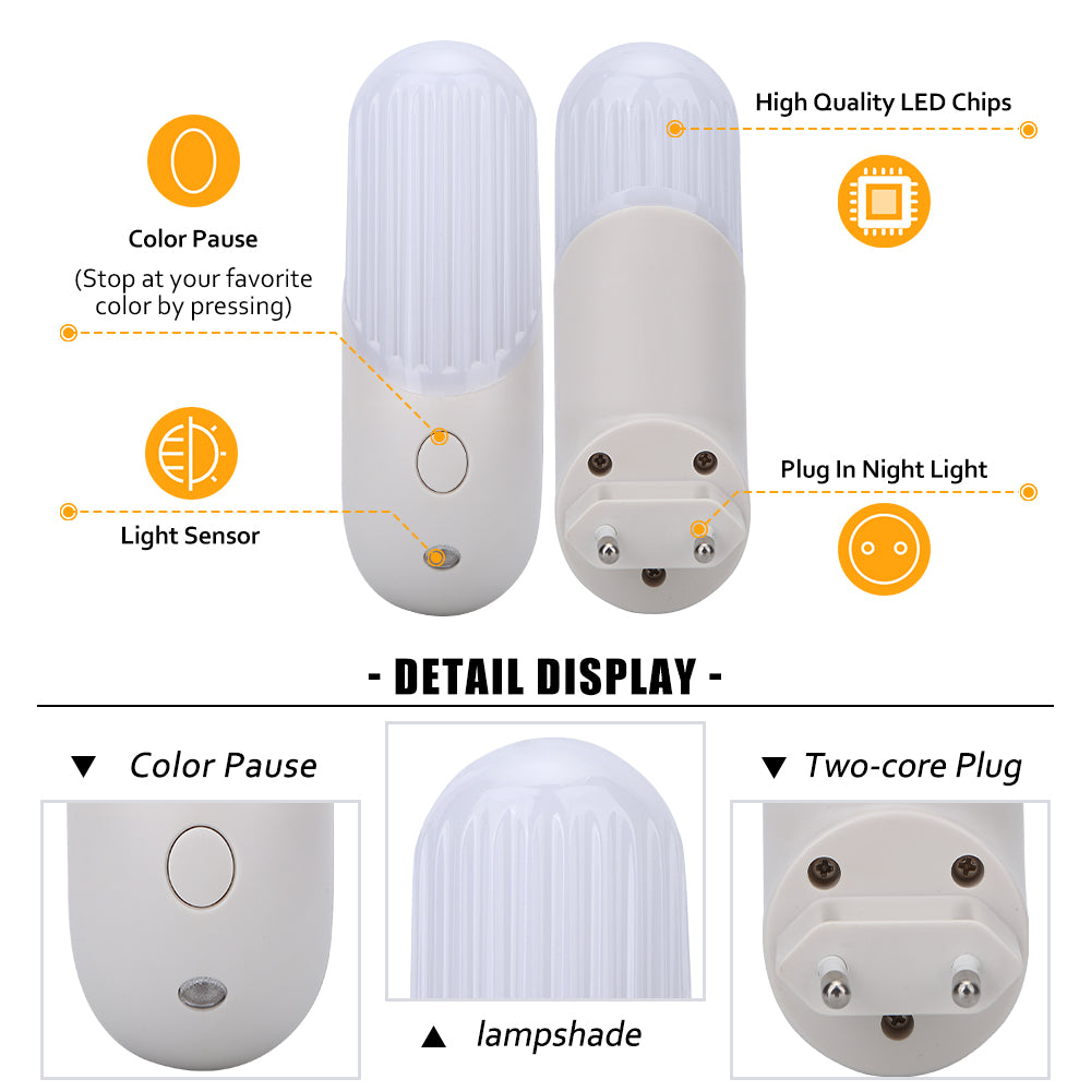 RGB Atmosphere Automatic Night Light
