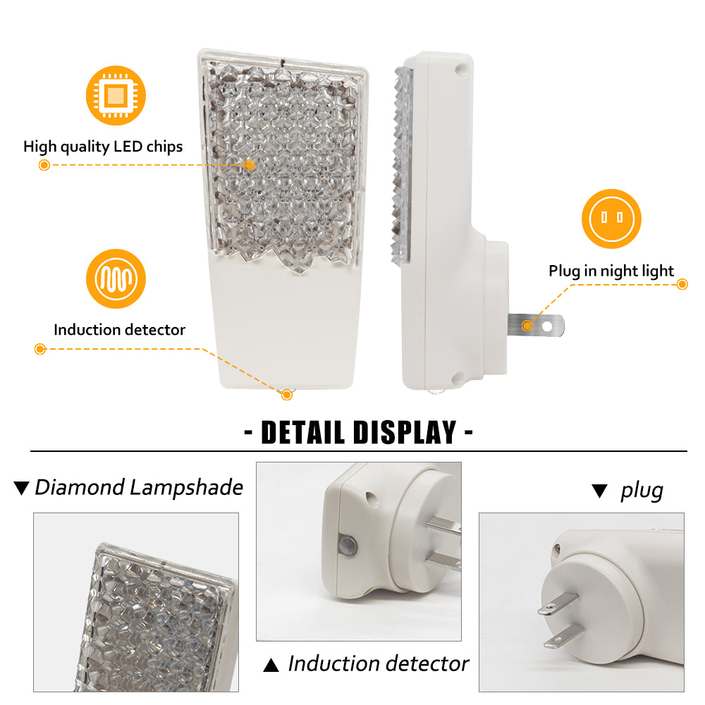 Sensitive Night Light Diamond LED Night Light